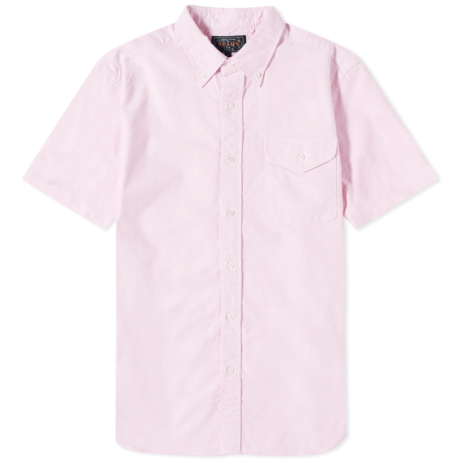 Beams Plus BD Short Sleeve Oxford Shirt - 1