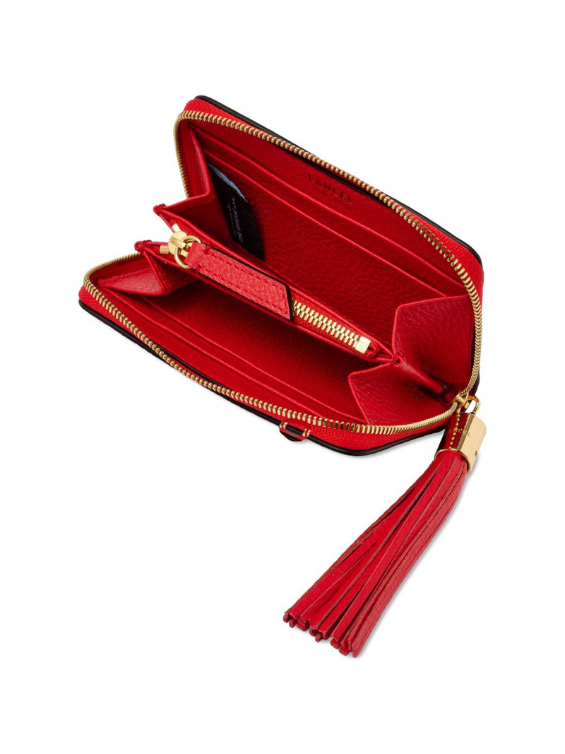 tassel zip-around wallet 4