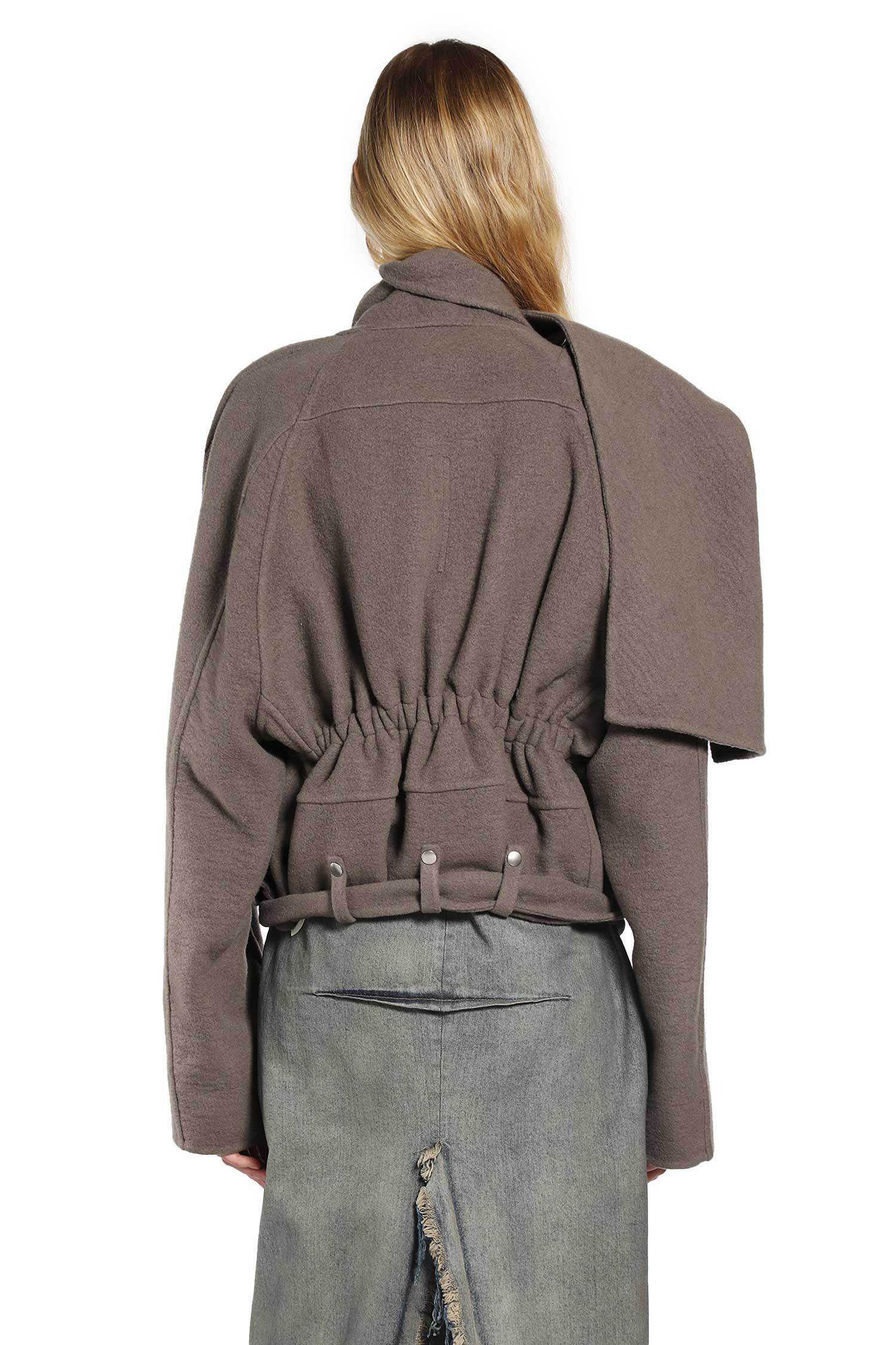 Rick Owens Woman Black Jackets - 3
