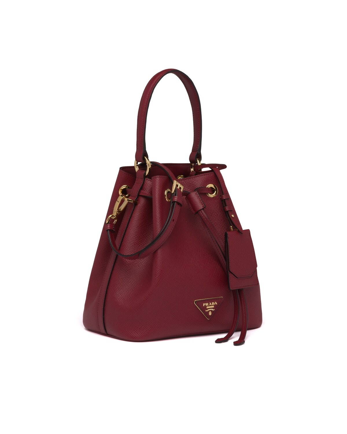 Saffiano Leather Bucket Bag - 3