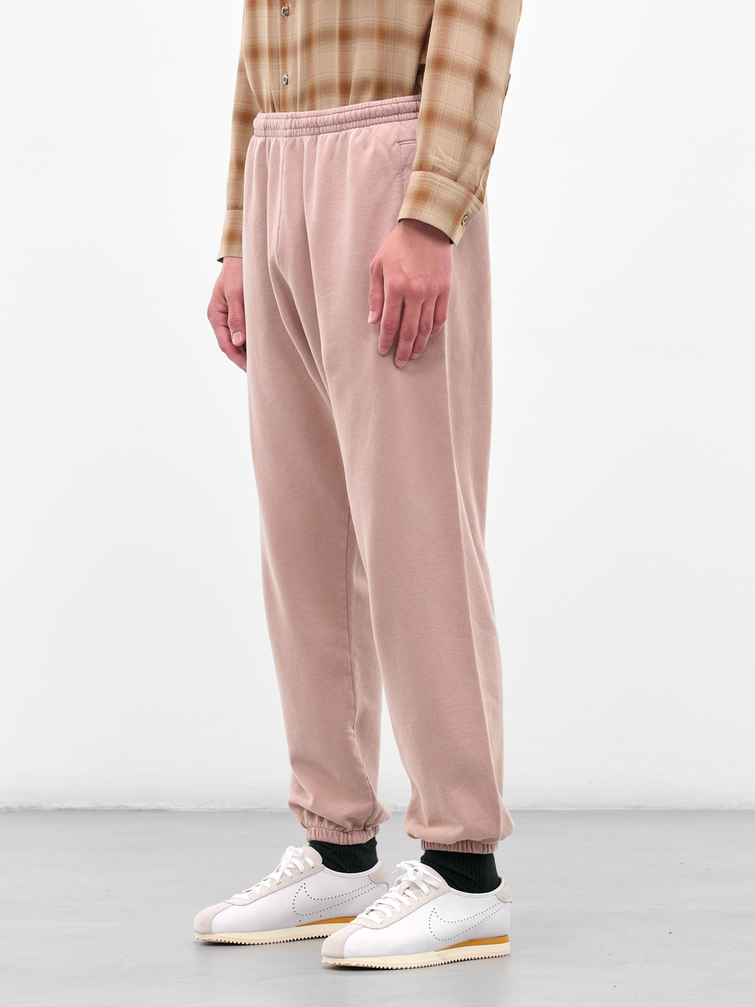 Lavender Cotton Elastic Jogger Sweatpants - 2
