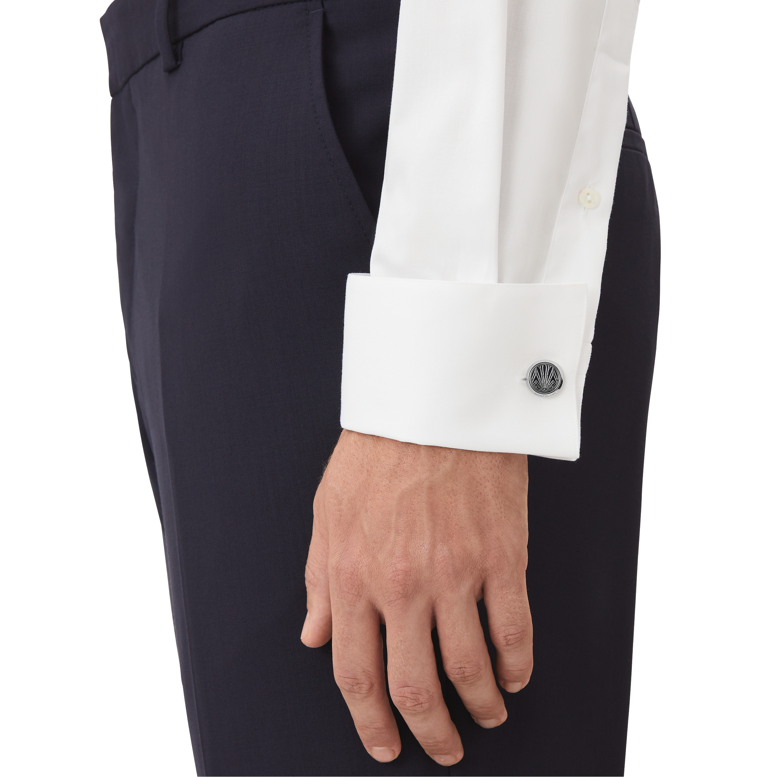 Cufflinks Meisterstück the Origin Collection blue - 2