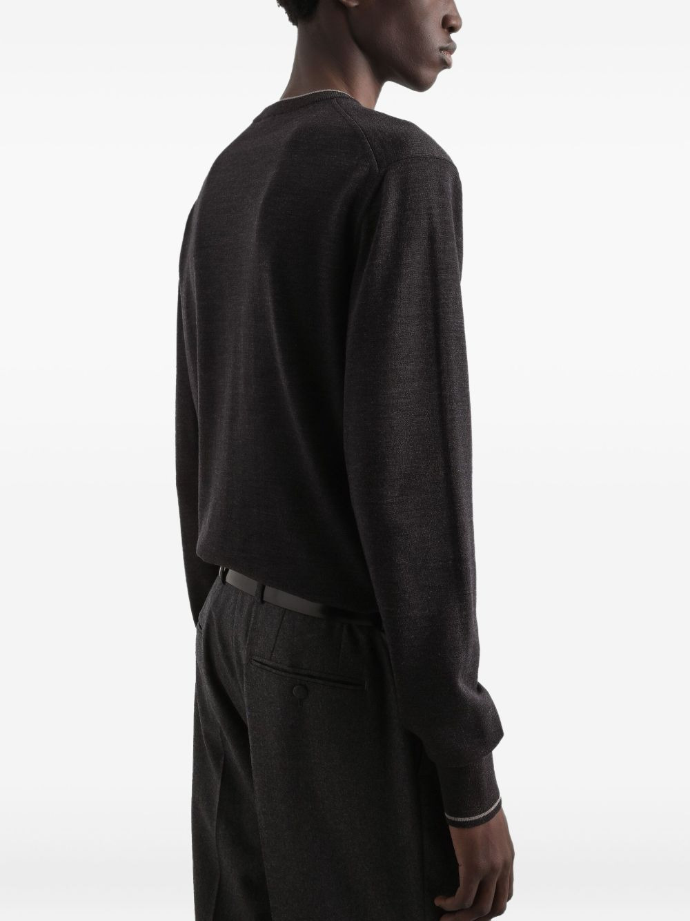 logo pocket sweater - 3
