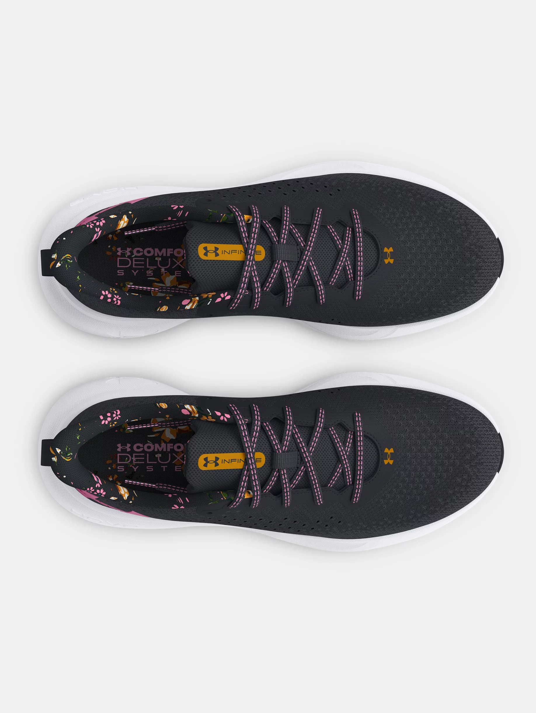 Women's UA Infinite Printed Running Shoes - 3