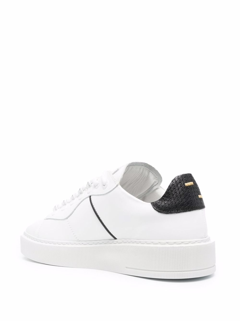 logo low-top sneakers - 3