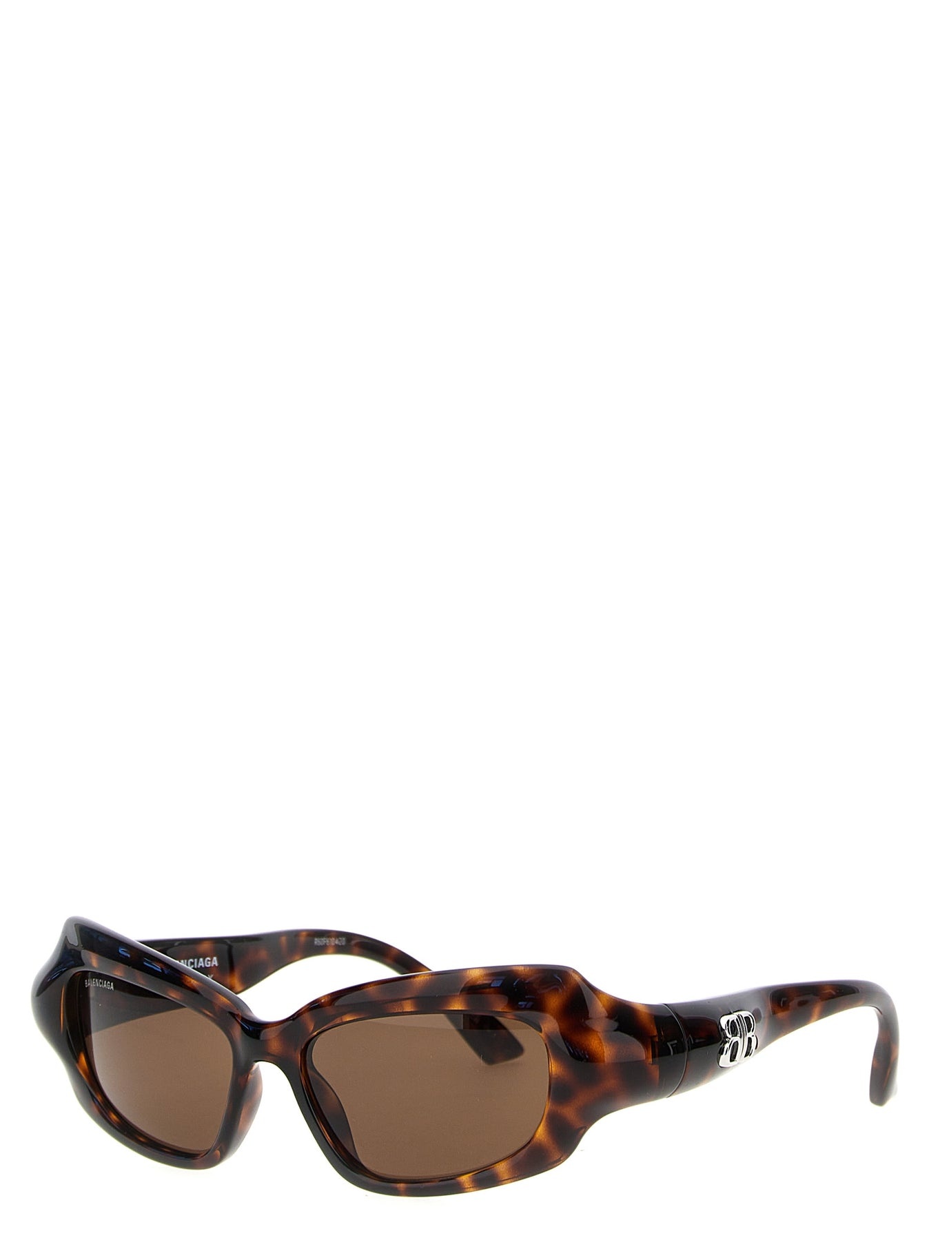 Palazzo Rectangle Sunglasses Brown - 3