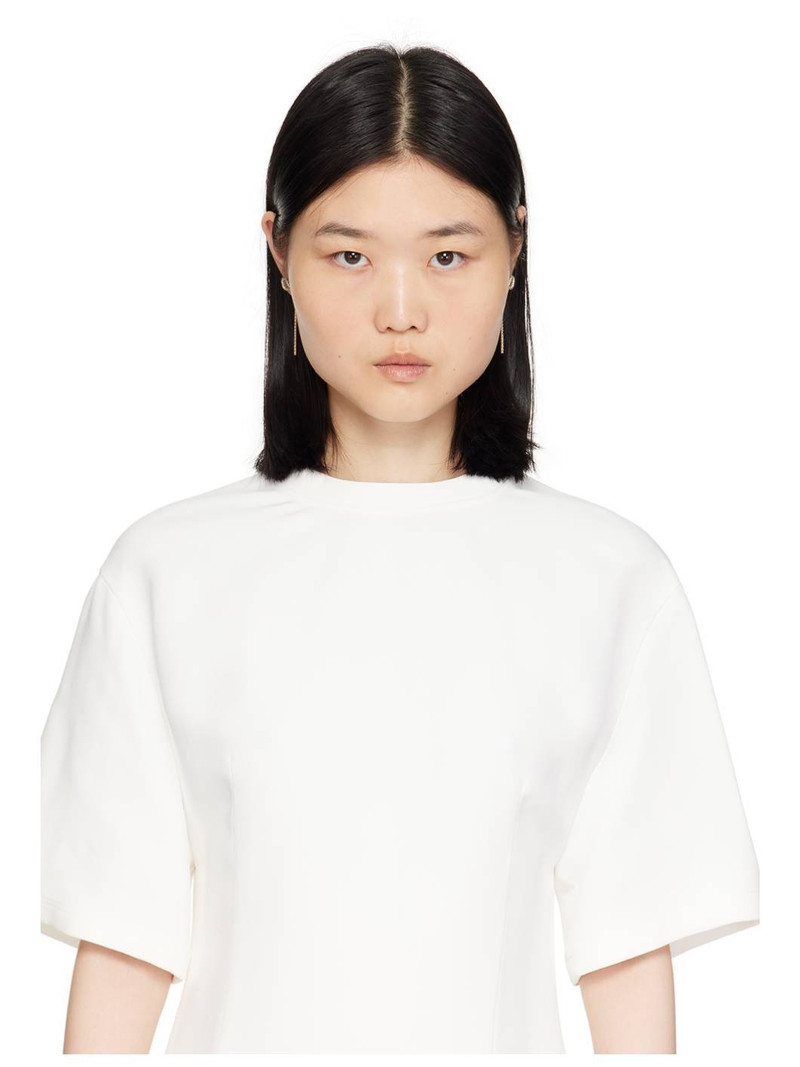 Gold Logo Earrings 3