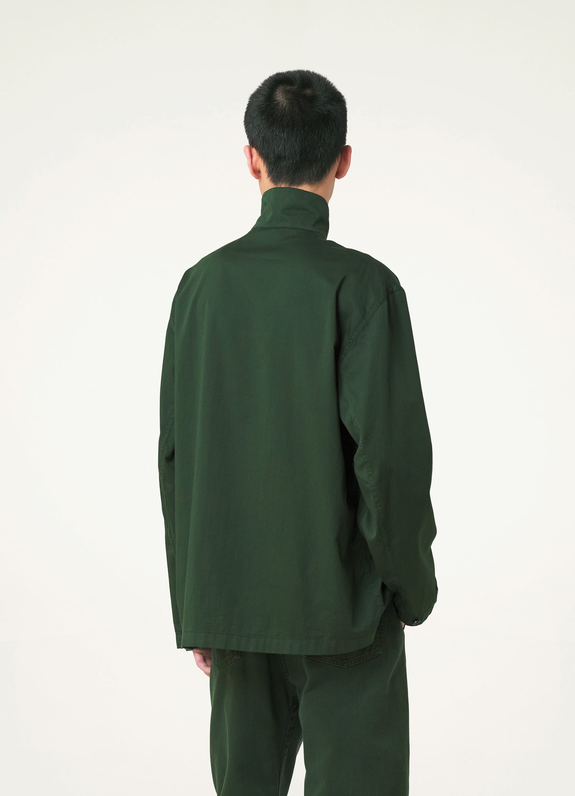 STAND COLLAR SHIRT - 3
