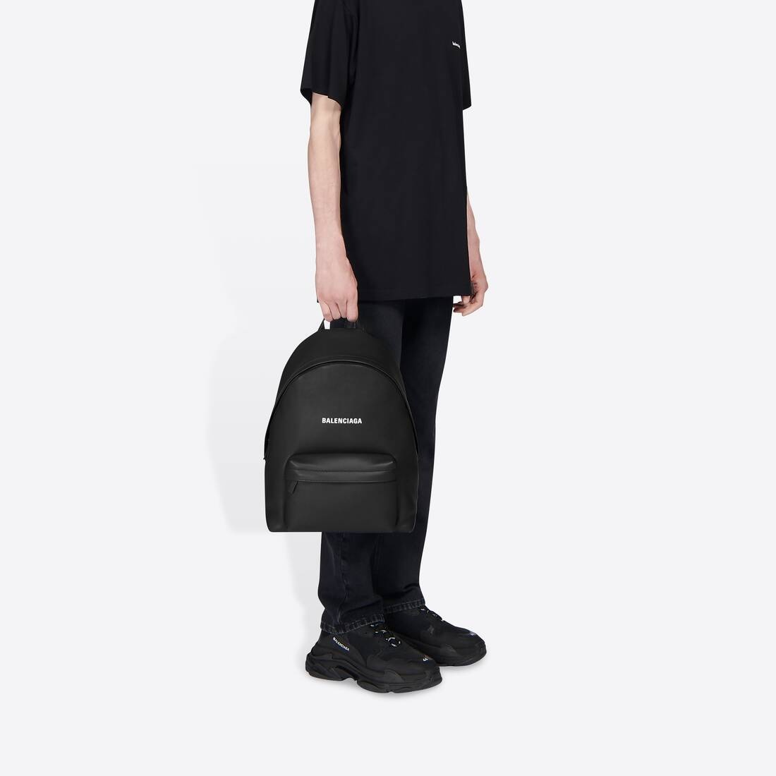 Men's Everyday Backpack in Black - 5