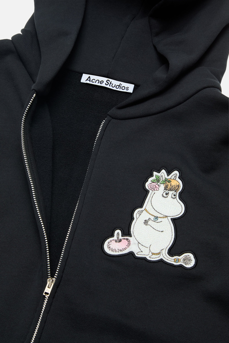 Hooded zipper sweater - Black 5