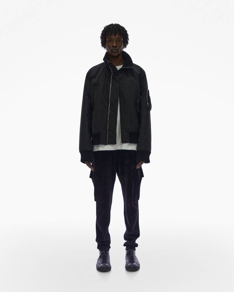 Helmut Lang CORE LOGO BOMBER JACKET outlook