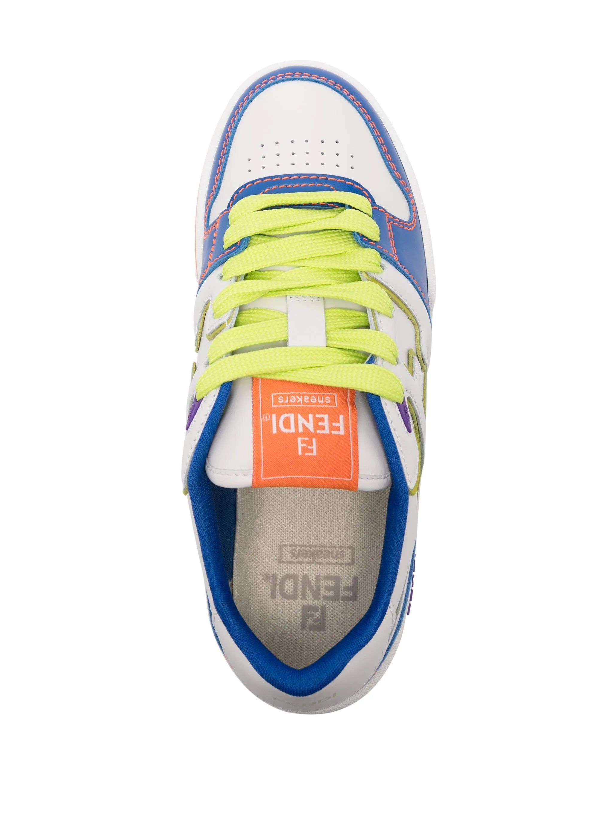 Match Leather Sneakers - 2