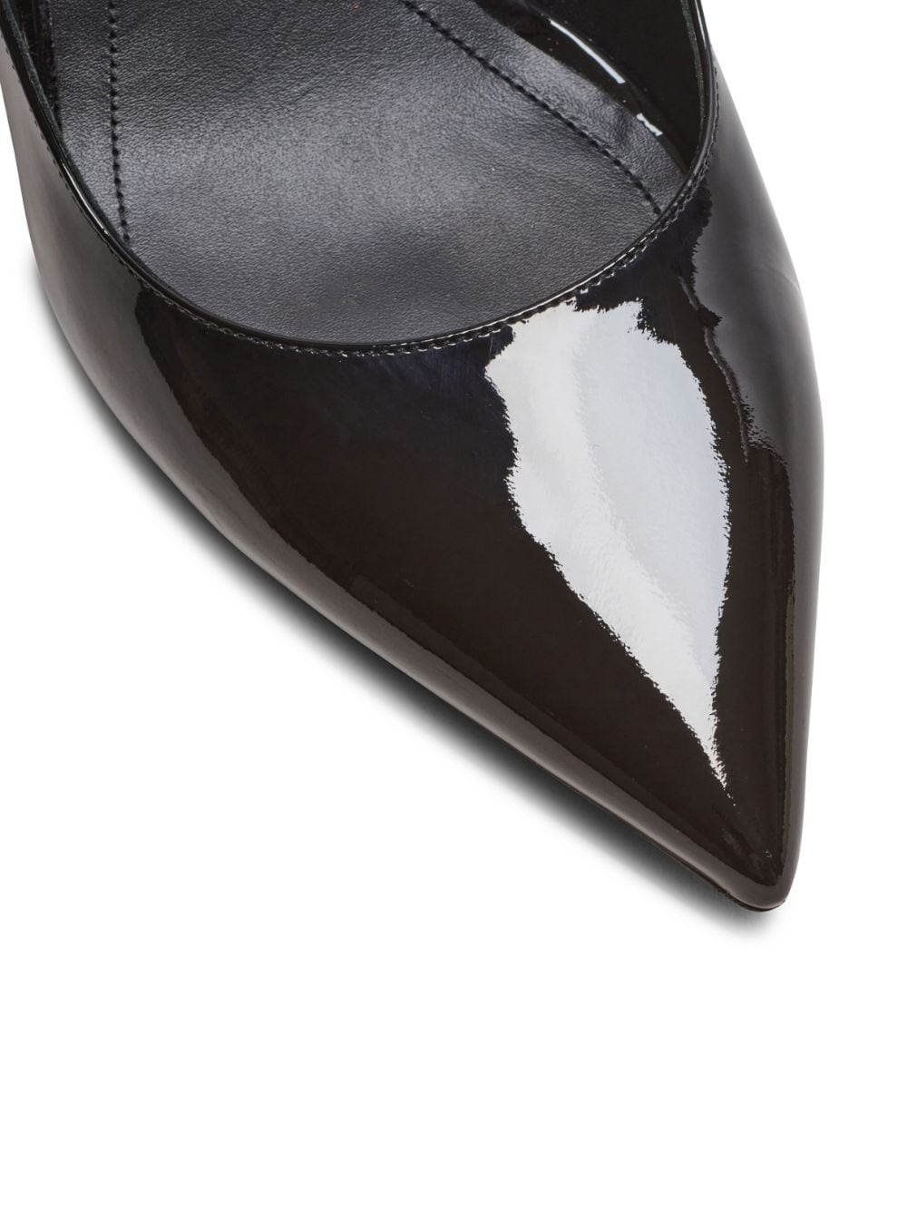 Alma 75mm leather pumps - 5