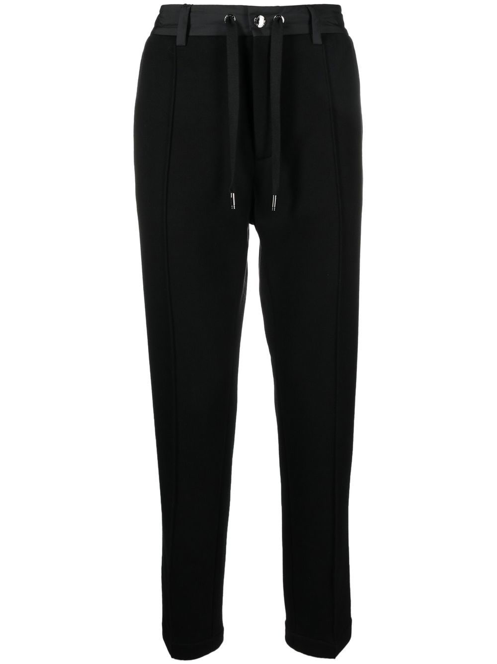 drawstring-fastening detail trousers - 1