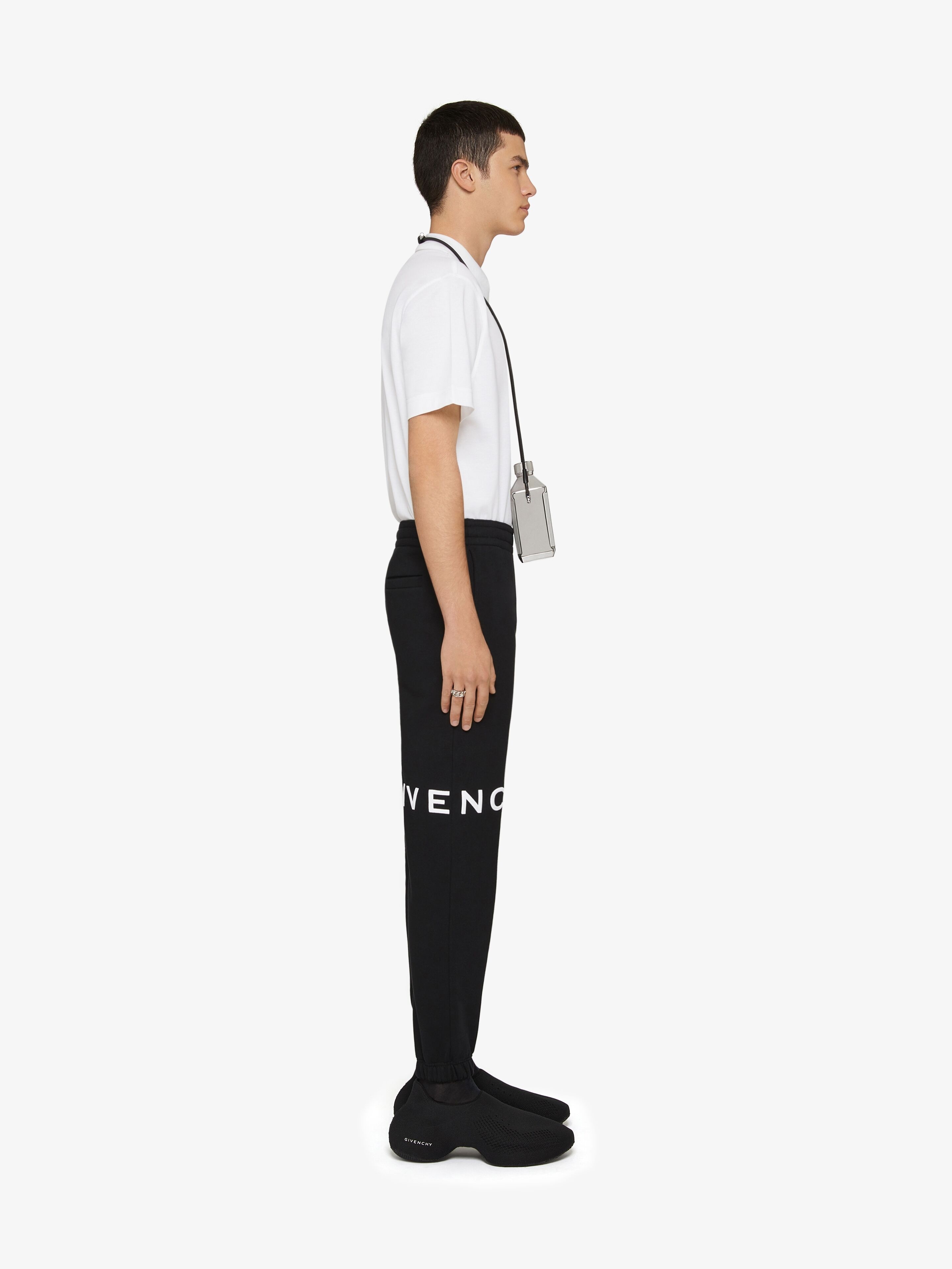 GIVENCHY 4G SLIM FIT JOGGER PANTS IN FLEECE - 3