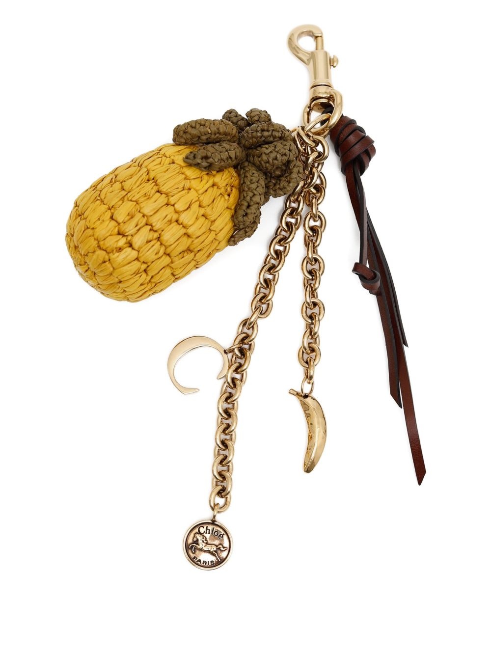 pineapple bag charm - 1