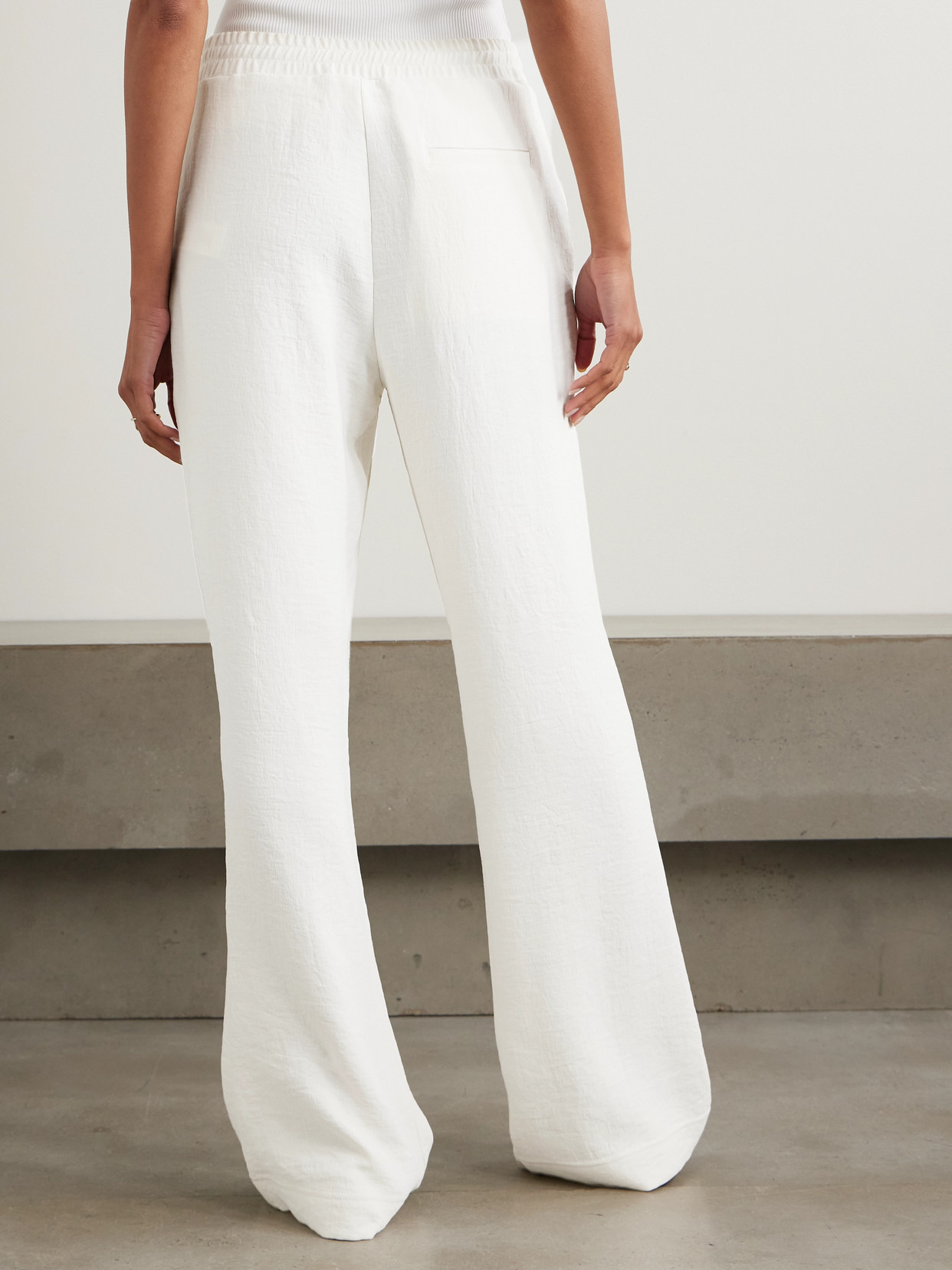 Tech-jersey Flared Track Pants - 3