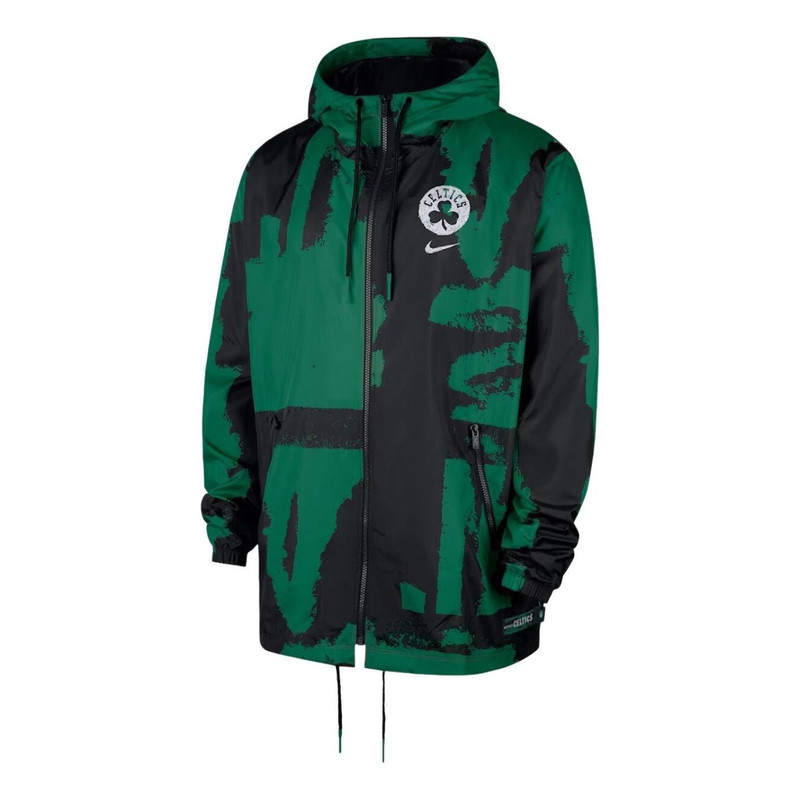 Nike NBA Boston Celtics Courtside Club Jacket 'Black Clover' HV9690-010 1