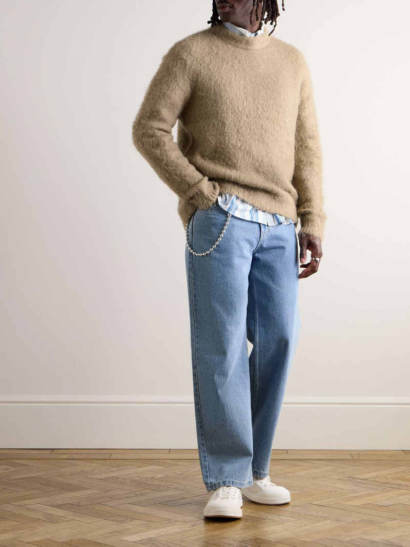 Acne Studios Brushed-Knit Sweater outlook