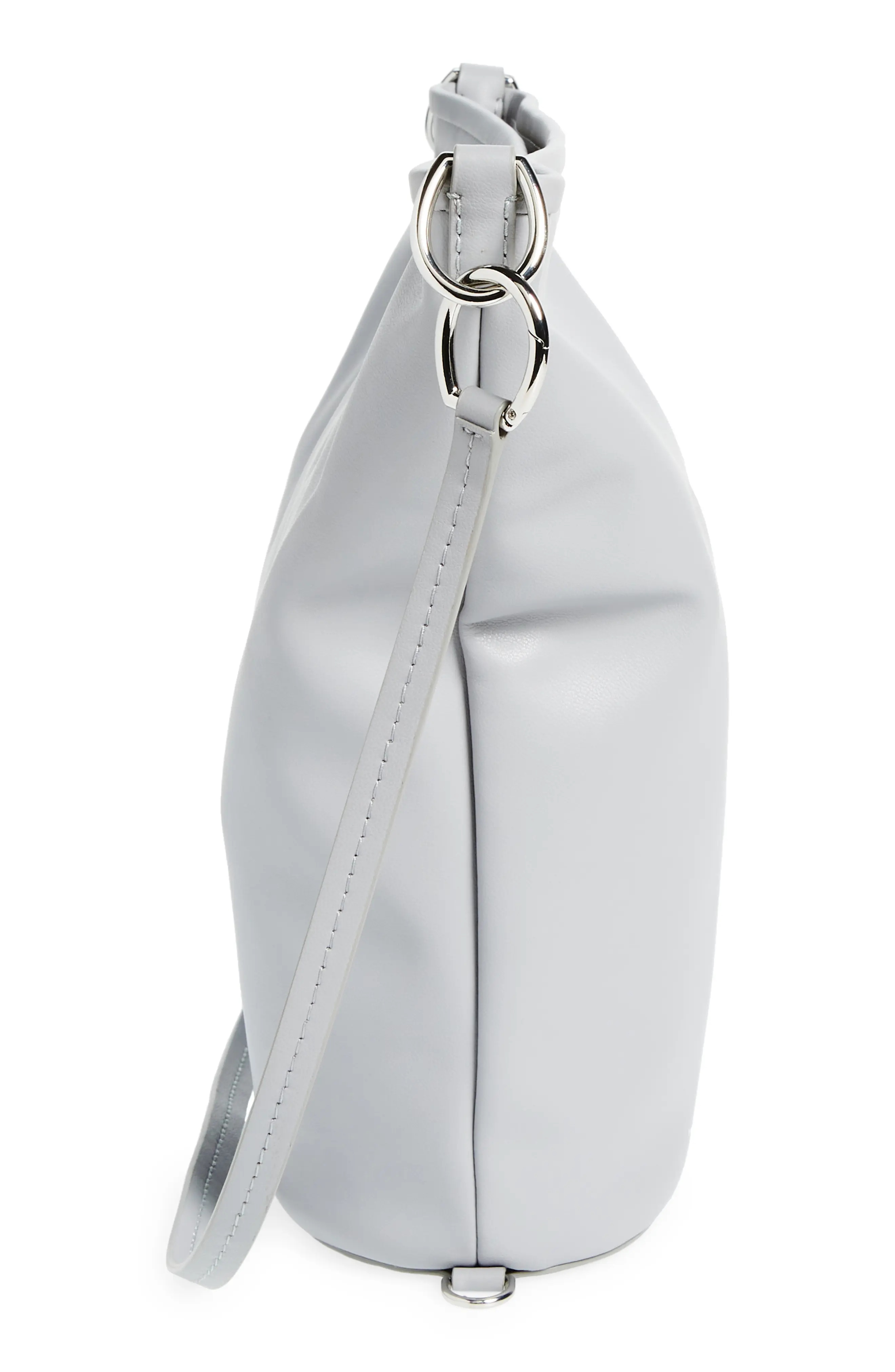 Spring Leather Bucket Bag - 6