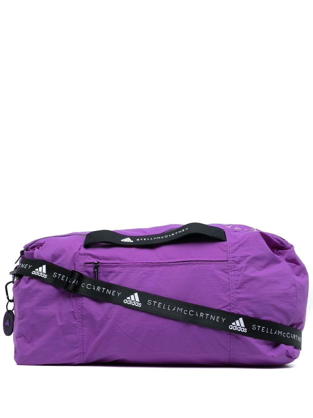 logo-strap lightweight duffle bag - 1