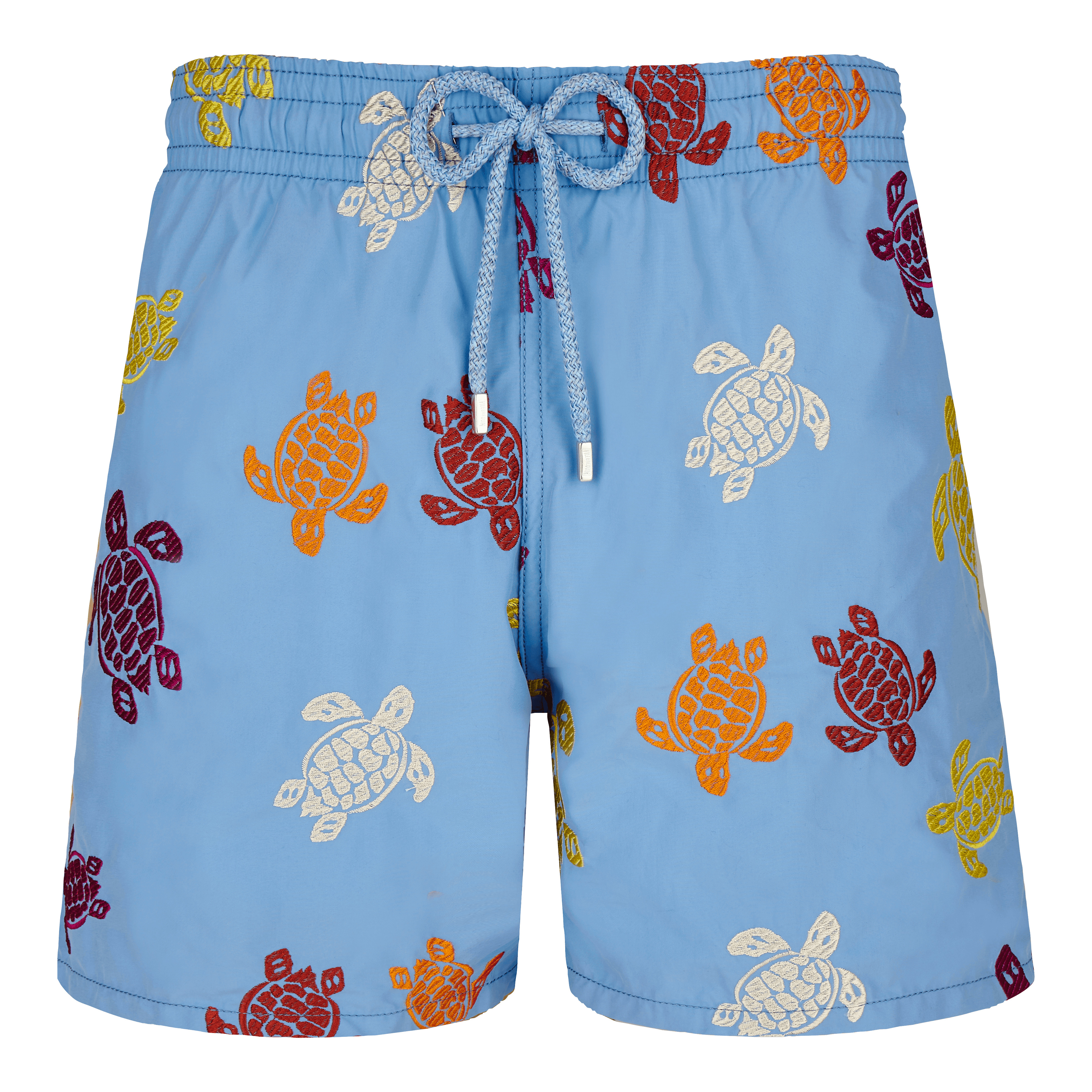Men Swim Trunks Embroidered Tortue Multicolore - Limited Edition - 1