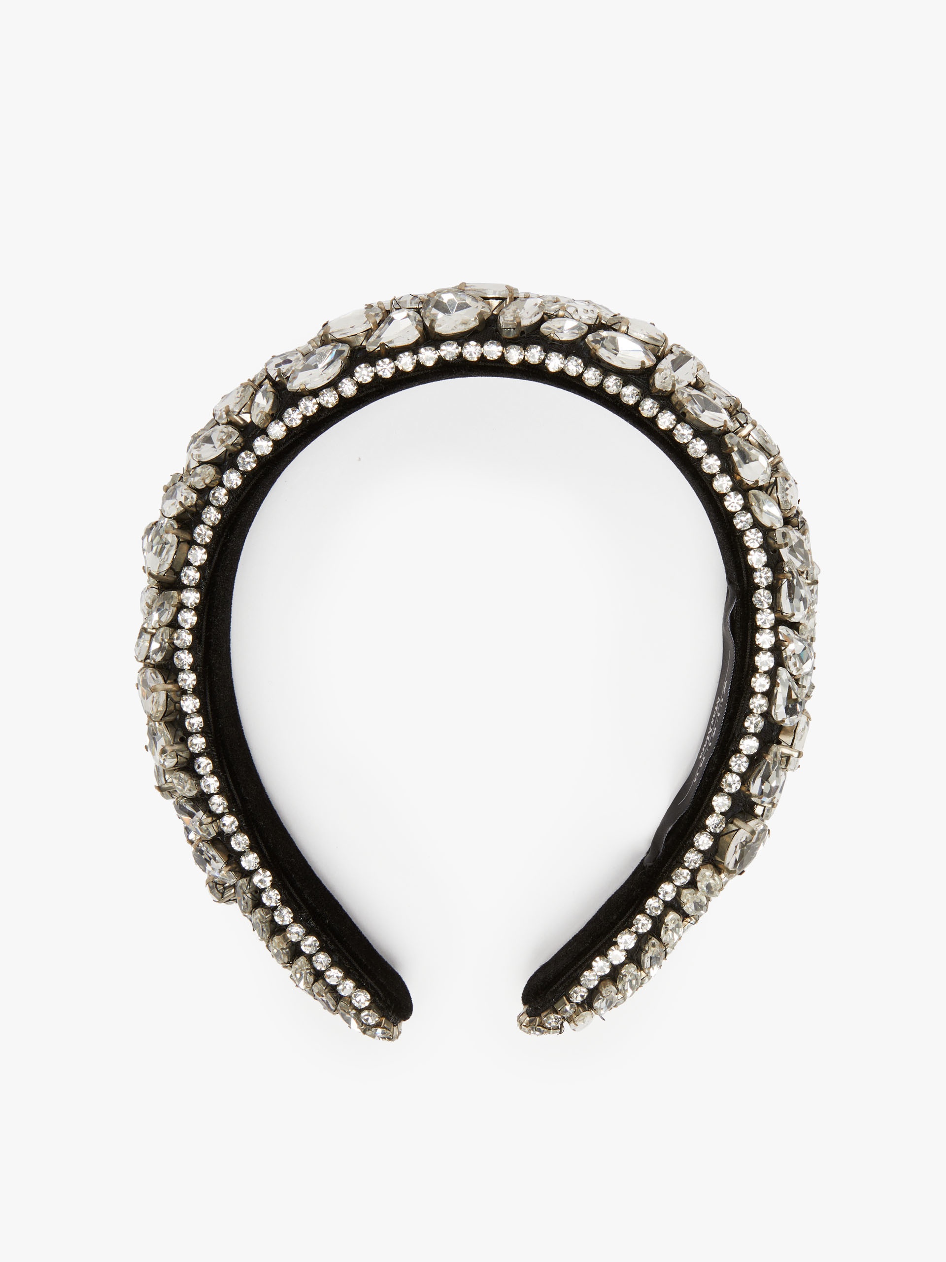 PONTILE Bead and rhinestone headband - 1