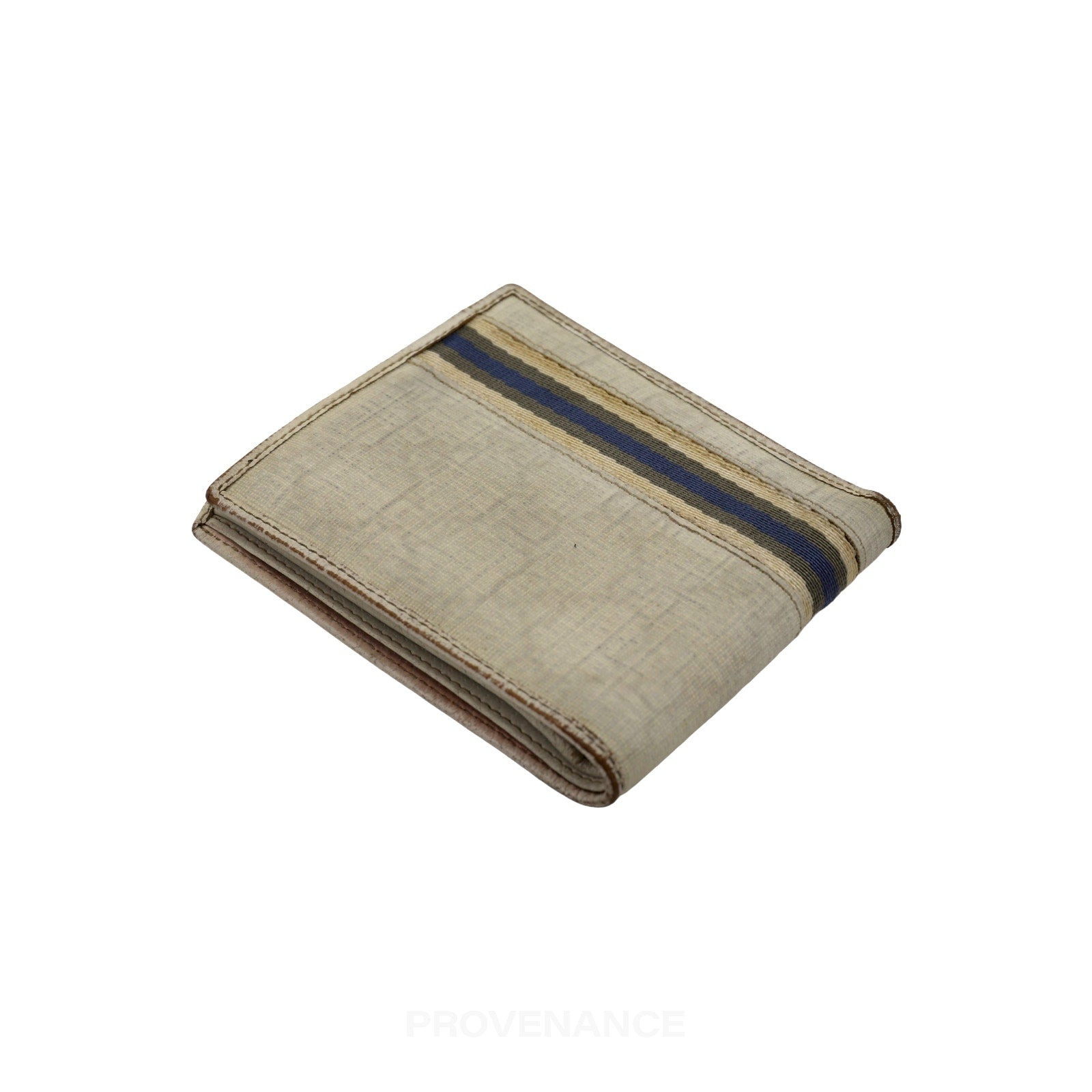 Gucci GG Supreme Signature Web Bifold Wallet - White - 4
