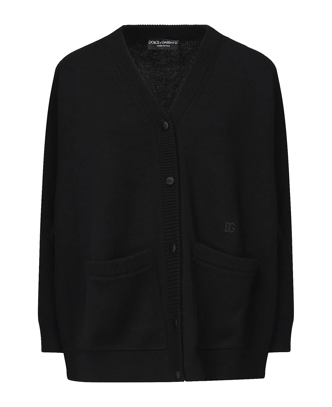 Cardigan With Logo - 1