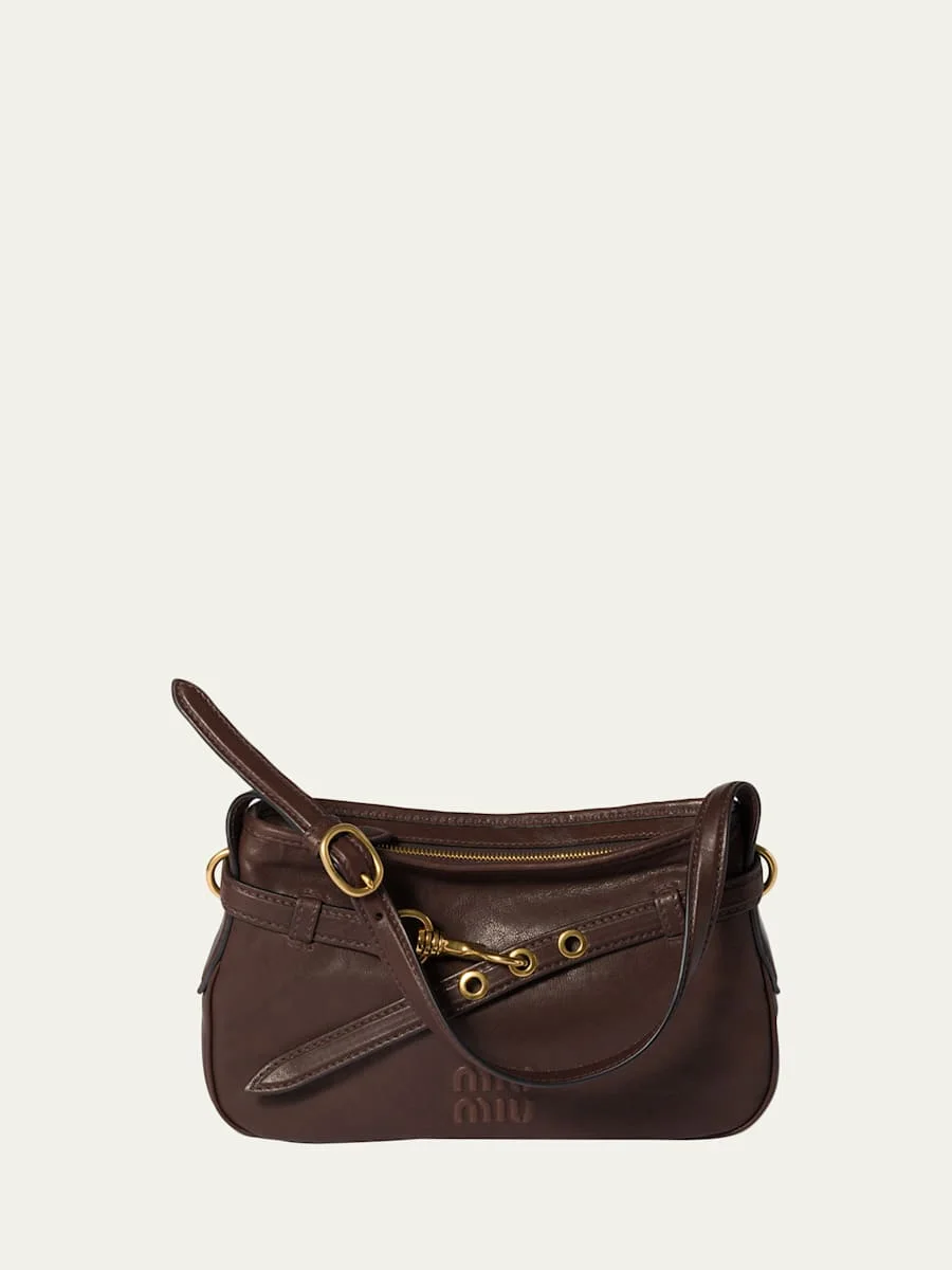 Aventure Leather Shoulder Bag - 1