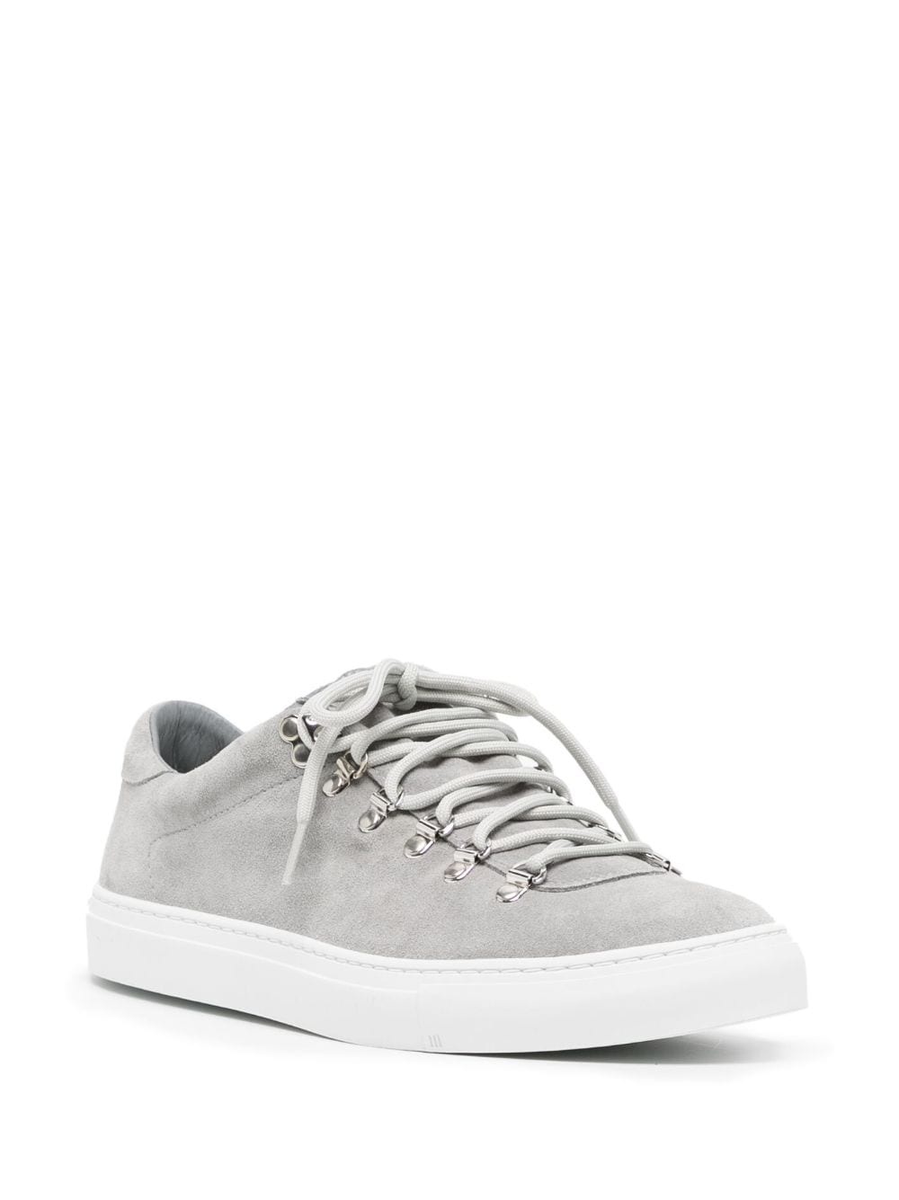 round-toe low-top sneakers - 2