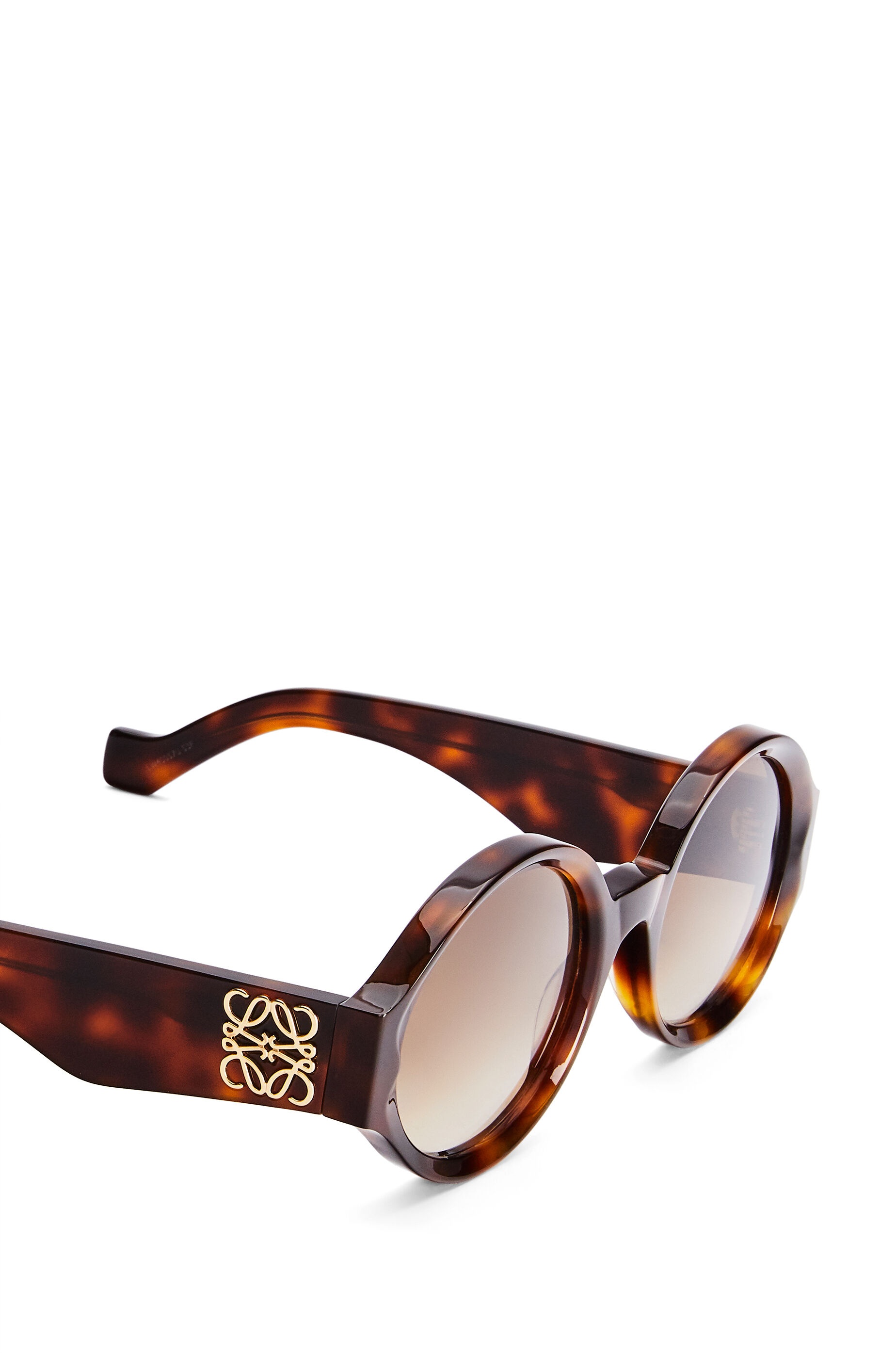 Chunky round sunglasses in acetate - 4