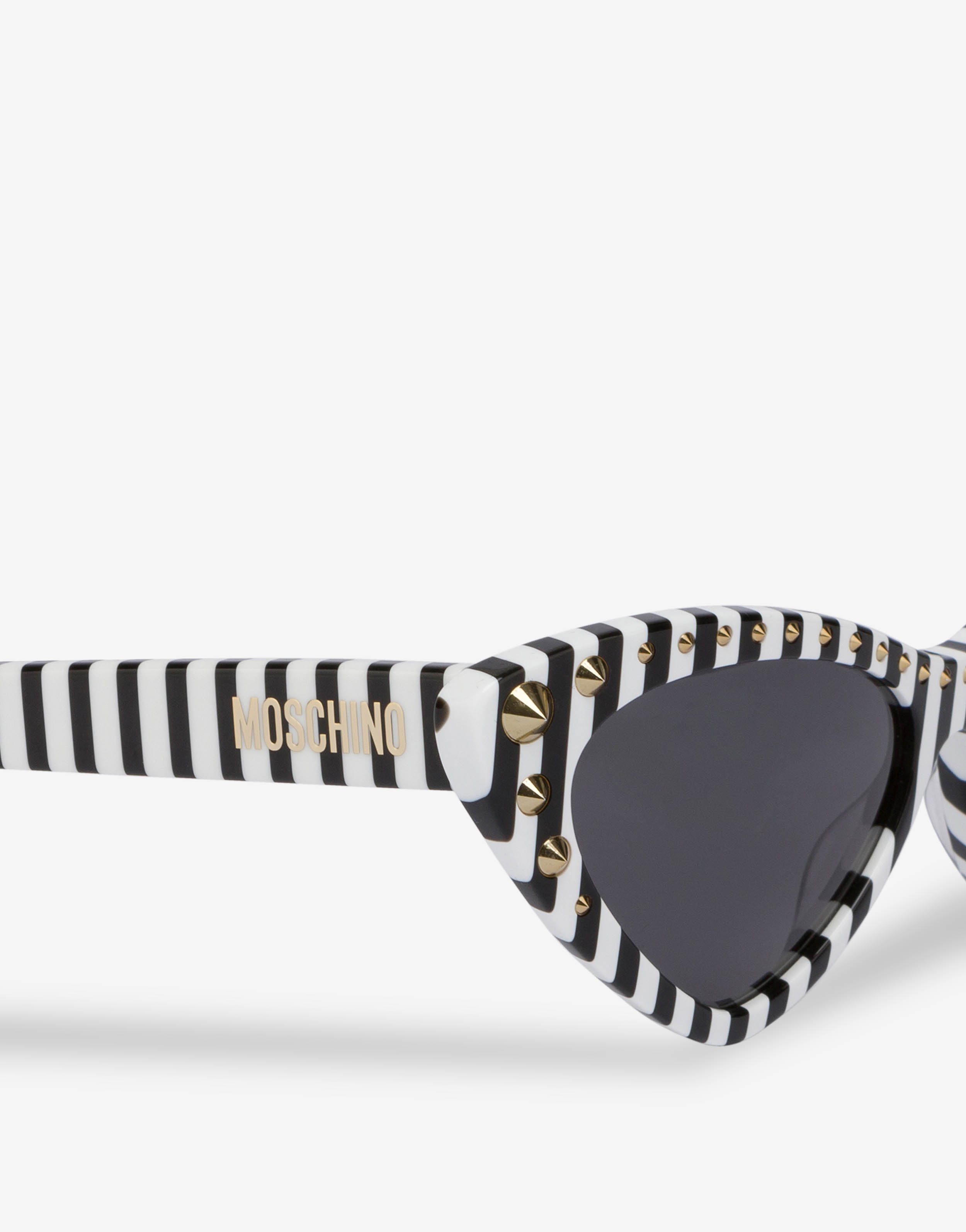 STRIPED SUNGLASSES CAT EYE - 3