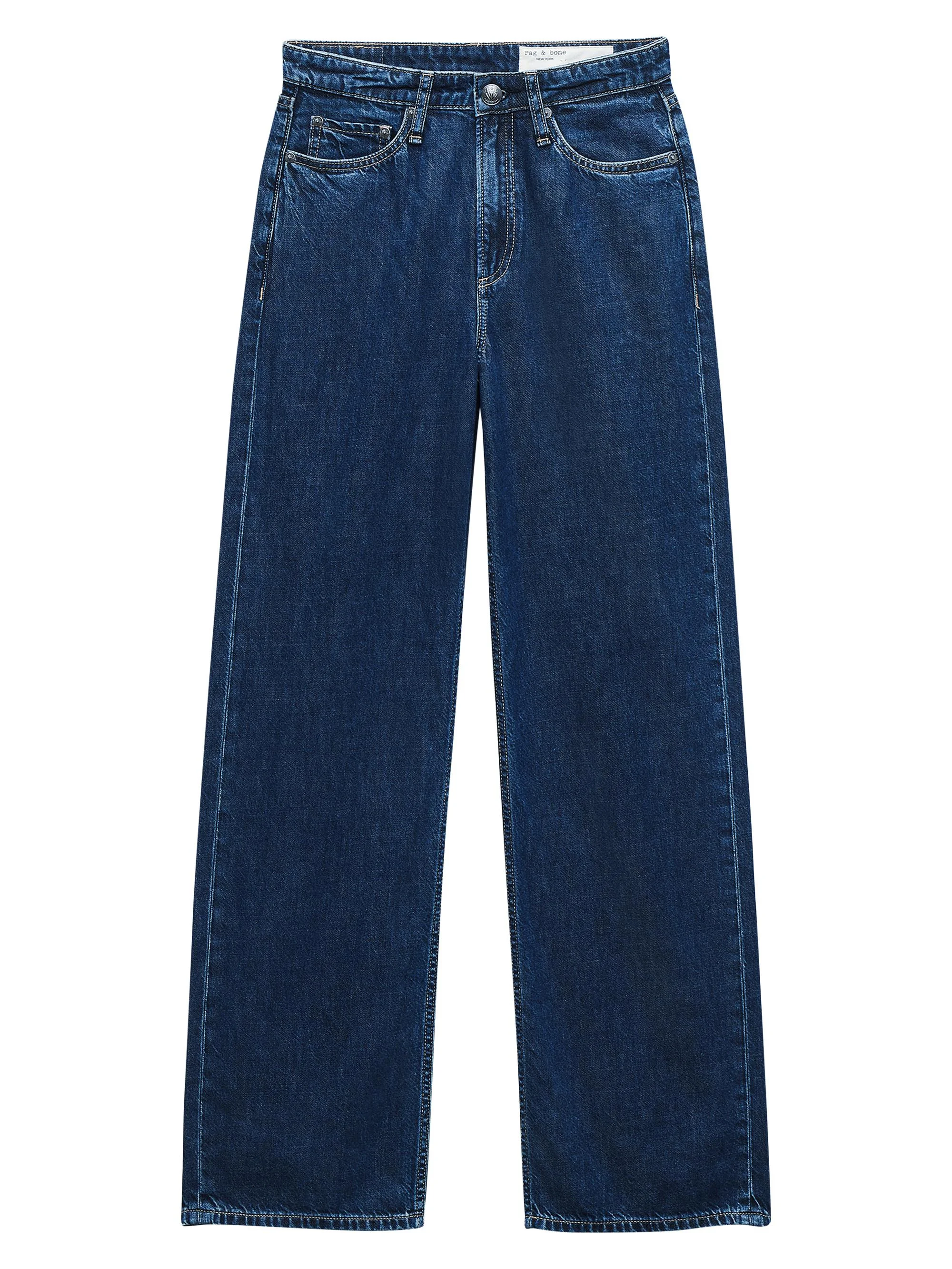 Women's Logan Mr Wide Leg Mid-Rise Jeans - Wellbrook - 1