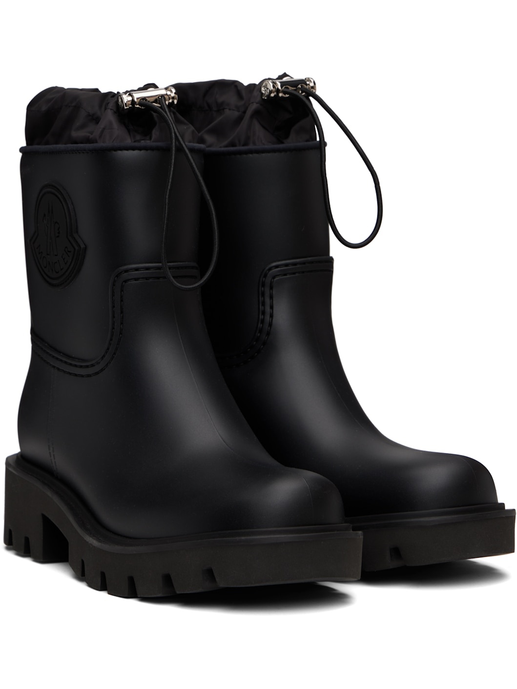 Black Kickstream Rain Boots - 4