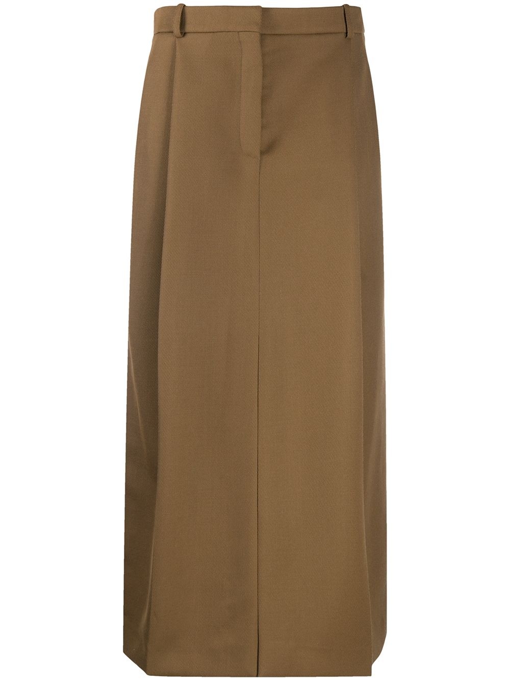 high-waisted maxi skirt - 1