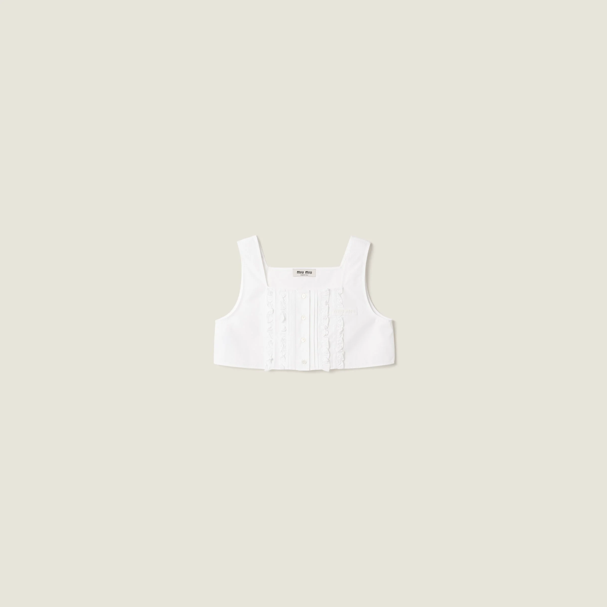 Poplin crop top - 1