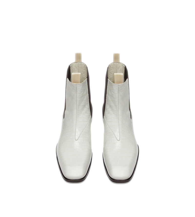 TOM FORD PRINTED CROC BAILEY CHELSEA BOOT outlook