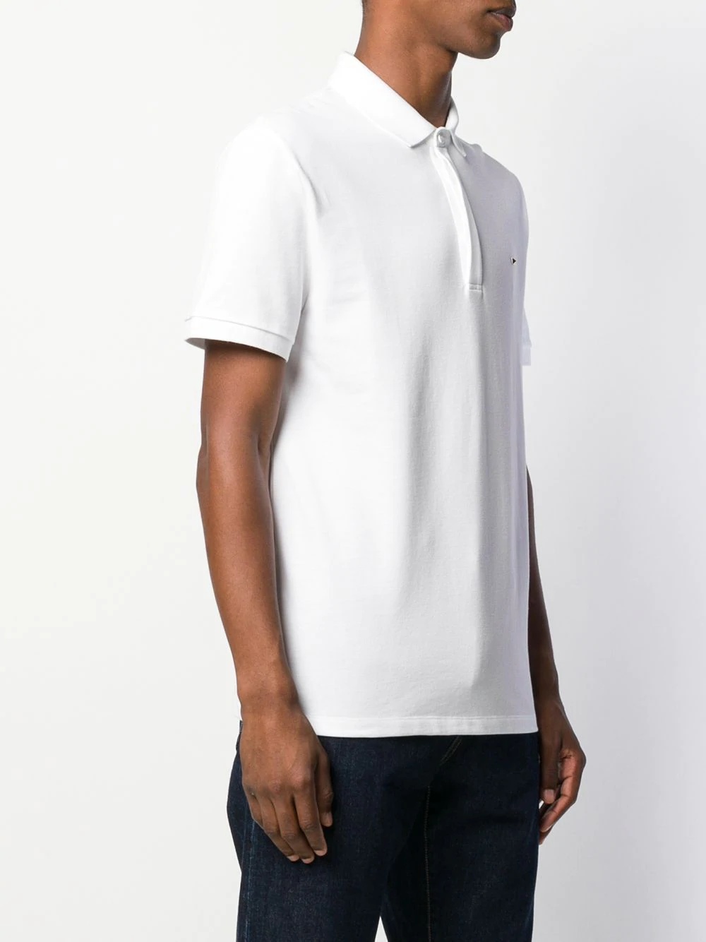 rockstud appliqué polo shirt - 3