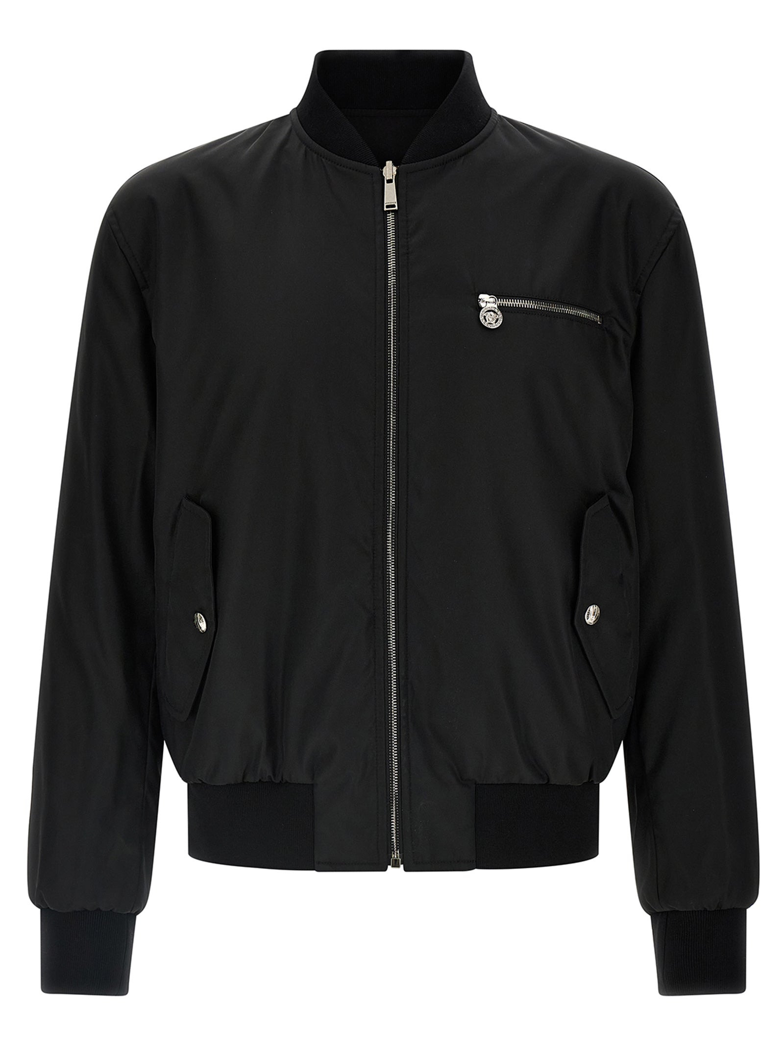Versace Men 'Medusa Chains' Reversible Bomber Jacket - 2