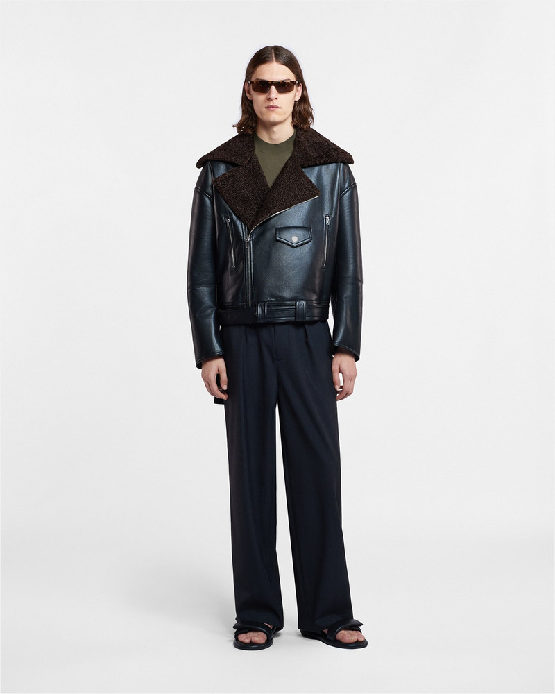 Nanushka Regenerated Leather Jacket outlook