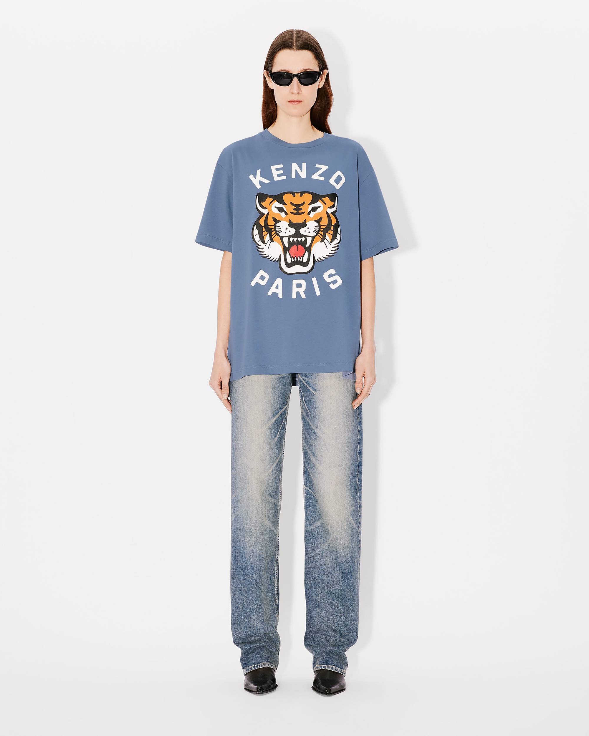 'KENZO Lucky Tiger' oversized genderless T-shirt - 5