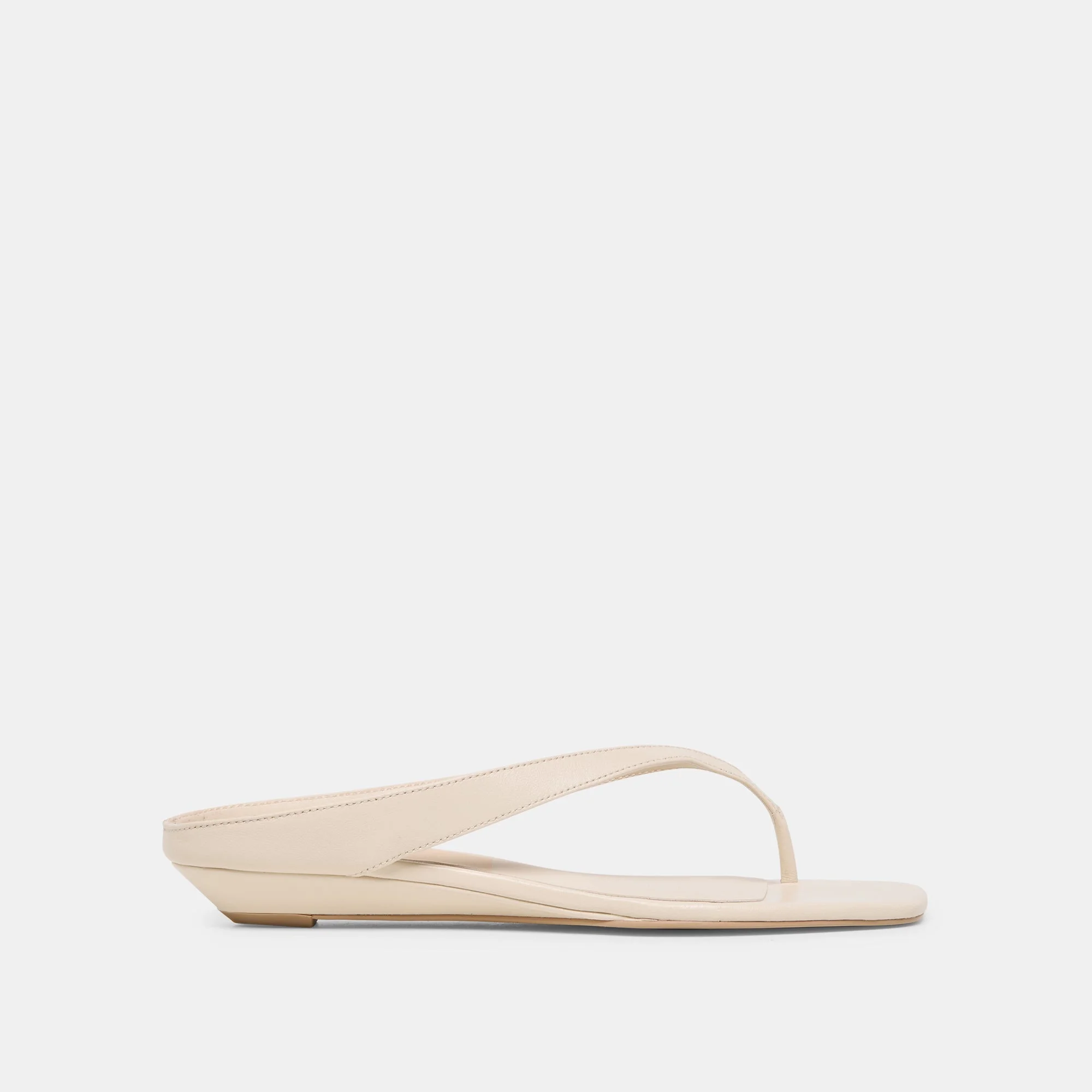 GIZEL SANDALS BONE LEATHER - 1