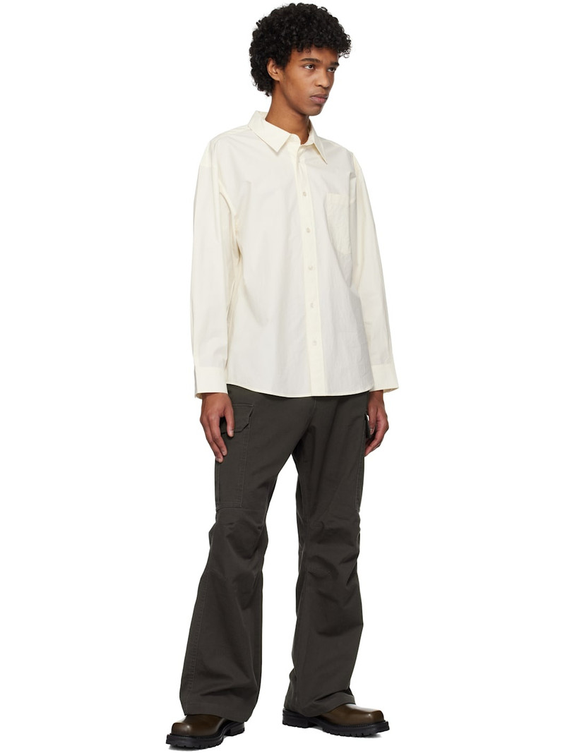 Tonywack Black Loose Flared Cargo Pants outlook