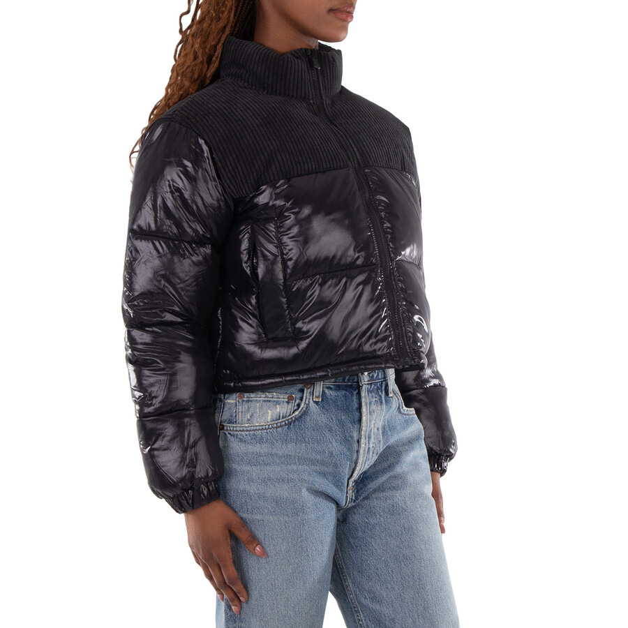 Save The Duck - Save The Duck Aluna Corduroy Quilted Long Sleeve Jacket - 2