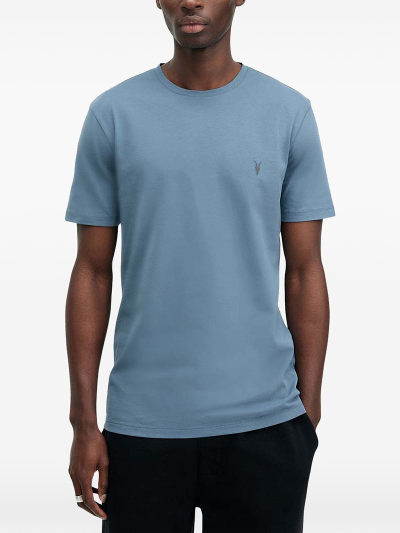 Brace logo-embroidered round-neck T-shirt 1