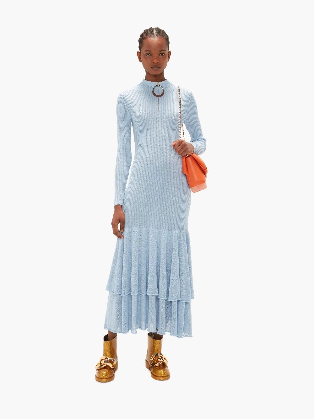 FLARED HEM RING PULLER DRESS - 2