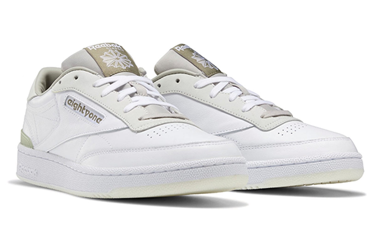 Reebok Club C 85 White Green Skate Shoes 'White Green' FY3016 - 3