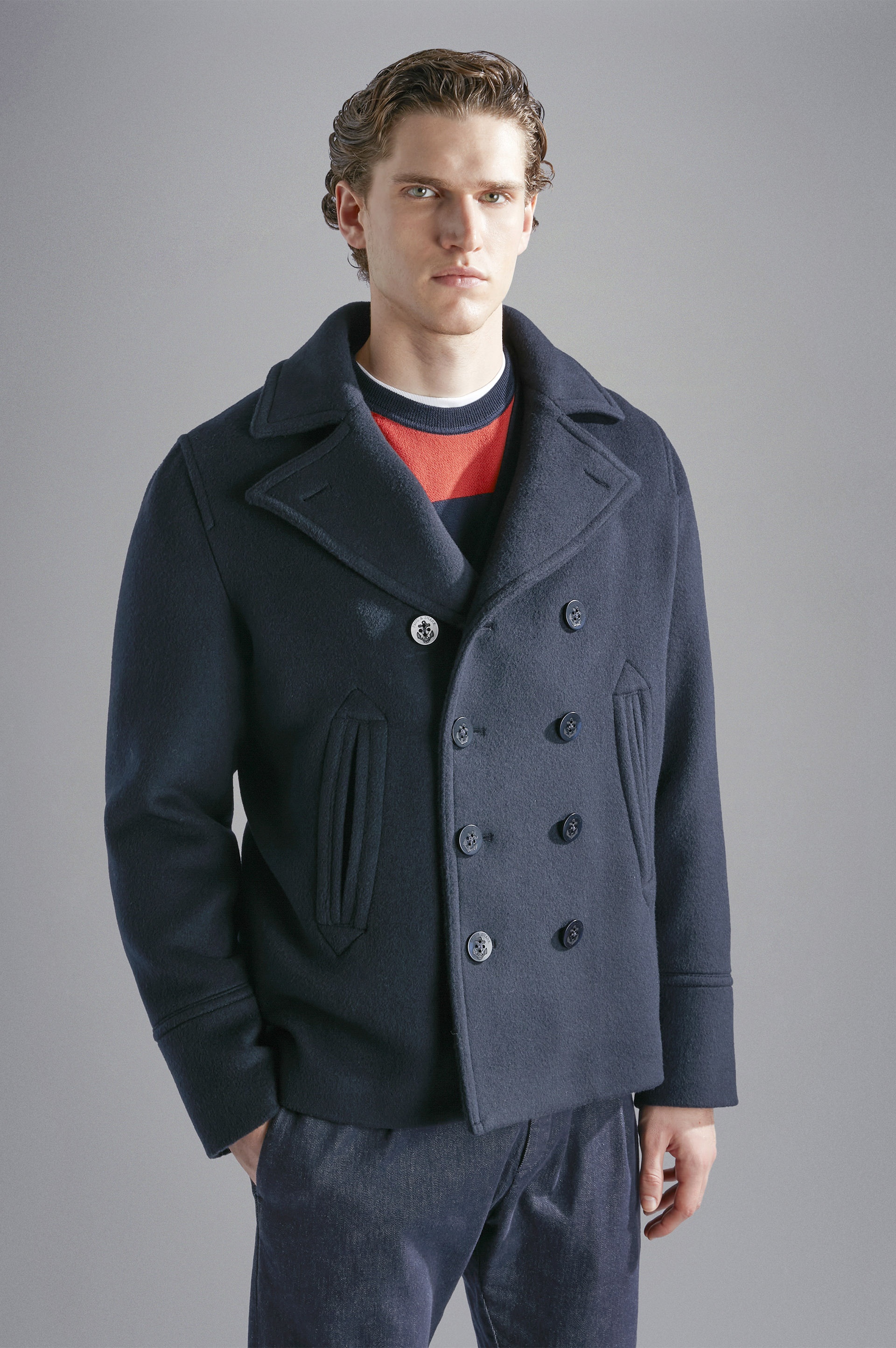 RE-WOOL PEACOAT - 6