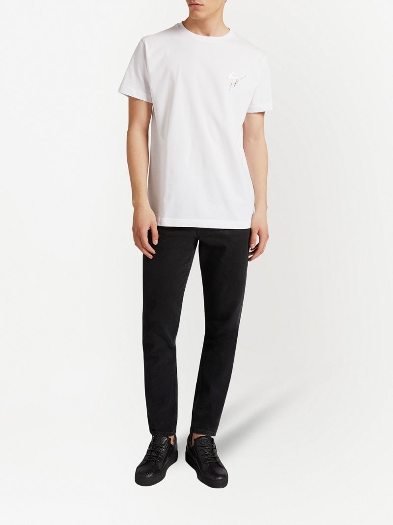 logo-print cotton T-Shirt - 3